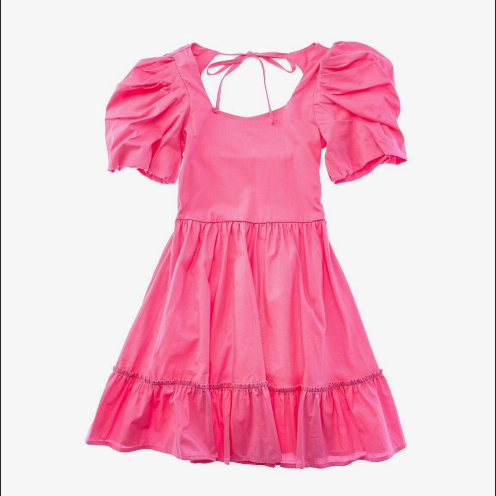 Peixoto Logan Pink Mini Dress